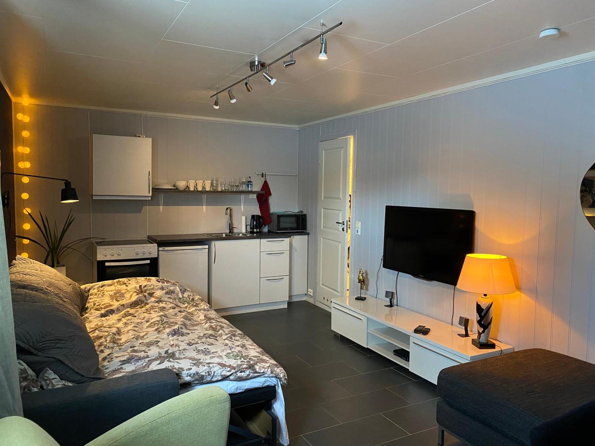 Koselig Liten Leilighet I Tromso Bagian luar foto